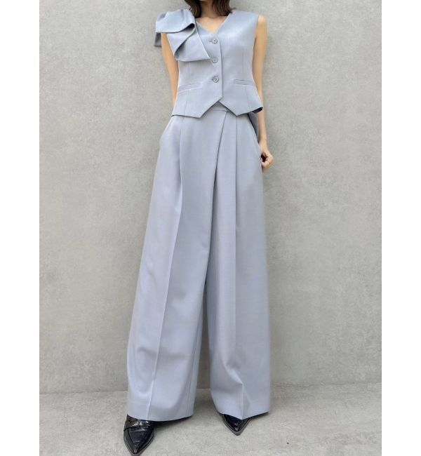 dazzlin「【セットアップ対応】アシメウエストセミウエストパンツ」|その他|