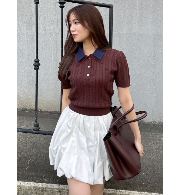 dazzlin「【再生産】バルーンミニスカート」|スカート|