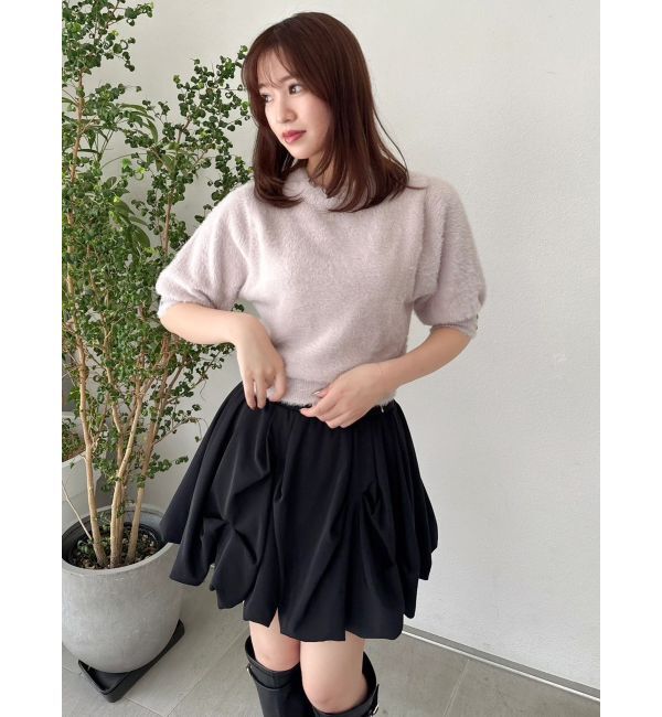 dazzlin「【再生産】バルーンミニスカート」|スカート|