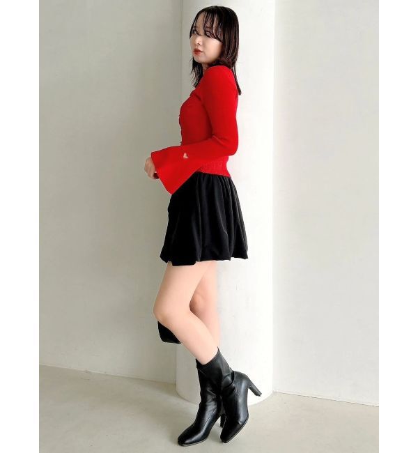 dazzlin「【再生産】バルーンミニスカート」|スカート|