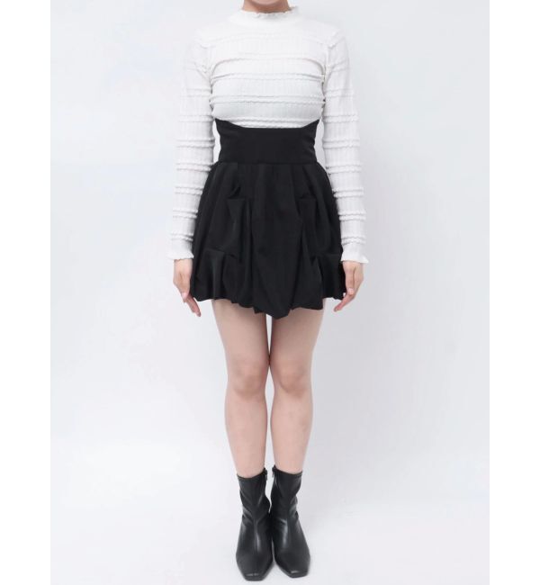 dazzlin「【再生産】バルーンミニスカート」|スカート|