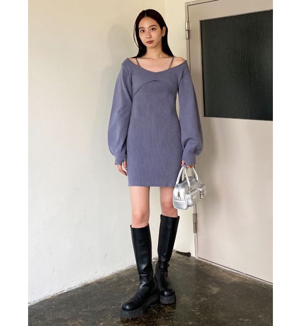 EMODA「タンクソールロングブーツ」|ロングブーツ|