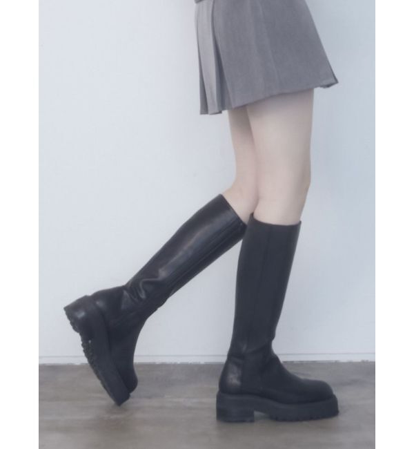 EMODA「タンクソールロングブーツ」|ロングブーツ|