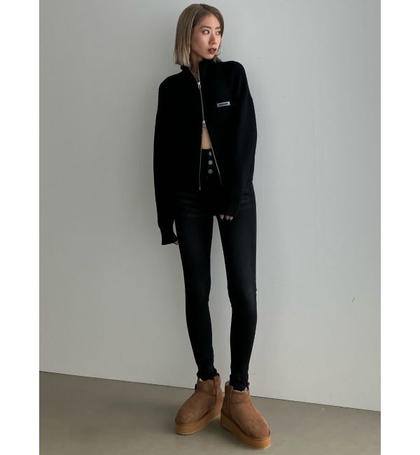 EMODA「ルーズハイネックリブニット」|ニット・セーター|