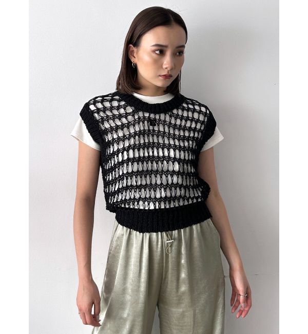 EMODA「ブレイドメッシュタンクトップ」|タンクトップ|