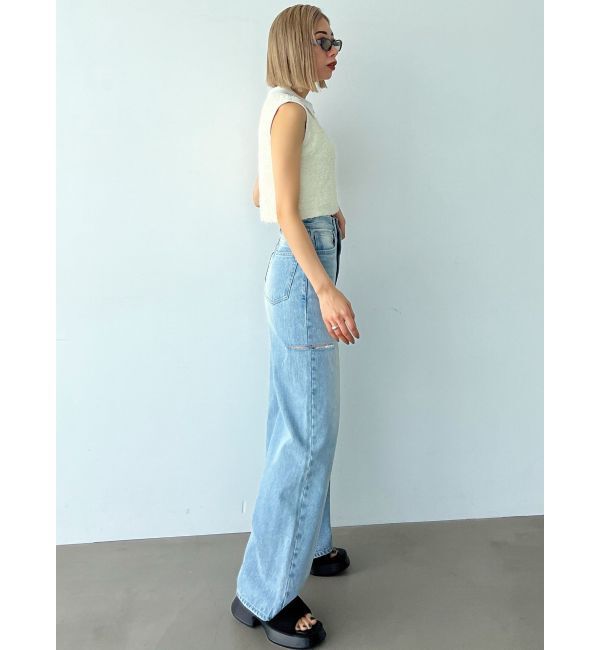 EMODA「フリンジヤーンジップタンクトップ」|タンクトップ|