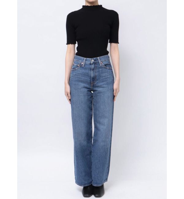 MERCURYDUO「Levis RIBCAGE WIDE LEG」|デニム|