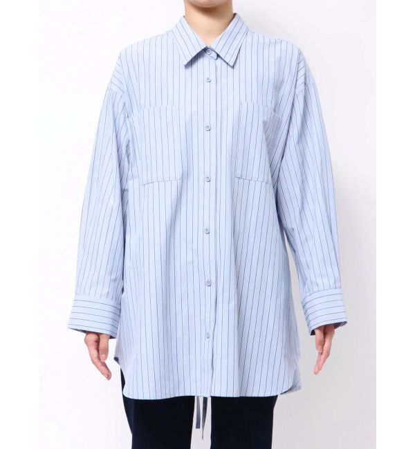 MERCURYDUO「ワンポイント エンブロイダリーボーイフレンドシャツ」|シャツ・ブラウス|