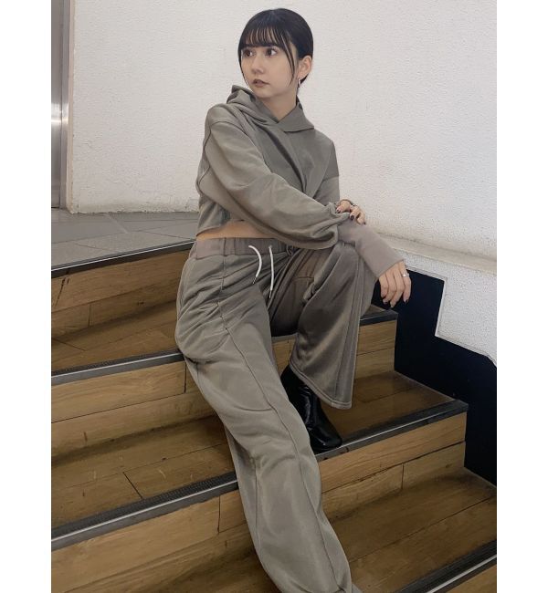 MURUA「シャイニーカットワイドパンツ」|その他|