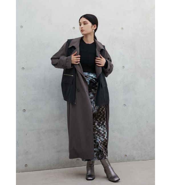 MURUA「ジレレイヤードトレンチコート【マルチウェイ】」|トレンチコート|