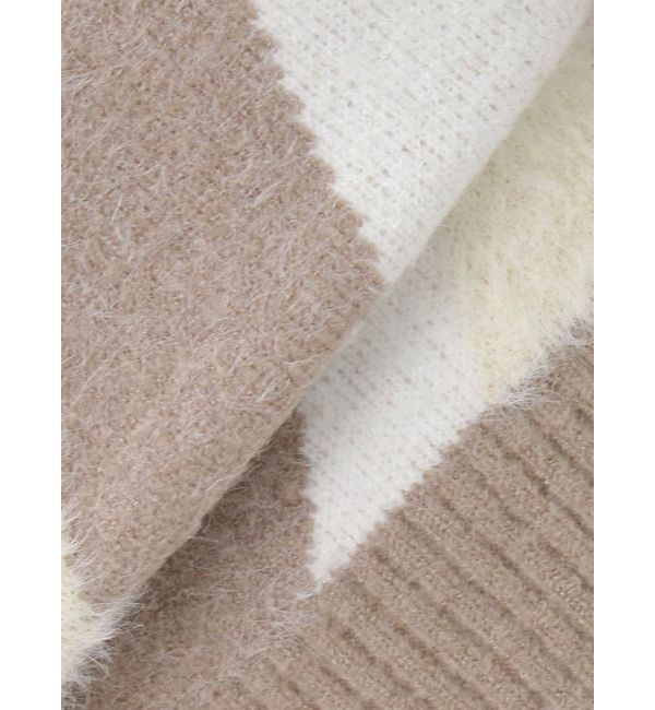 MURUA「ハーフジップフェザーニット」|ニット・セーター|