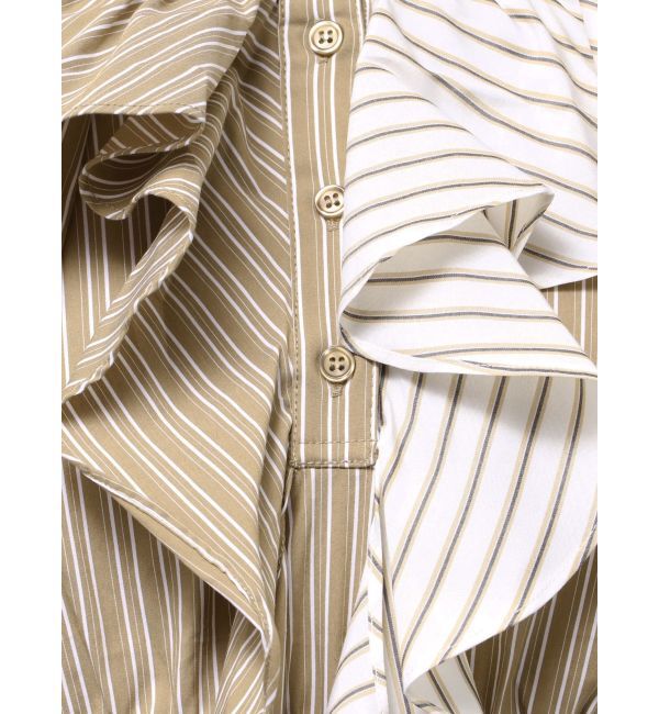 MURUA「カスケードスウィッチングフリルシャツ」|シャツ・ブラウス|