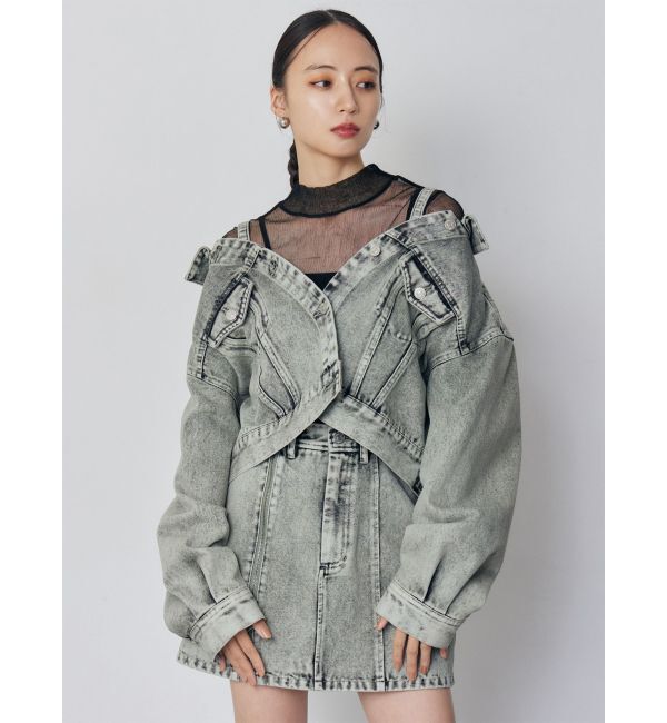 MURUA「2wayデニムジャケット【セット販売対象】」|デニムジャケット|