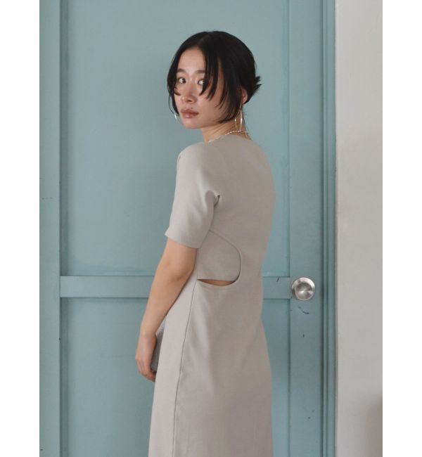 Ungrid「ハーフスリーブカットワンピース」|ワンピース|