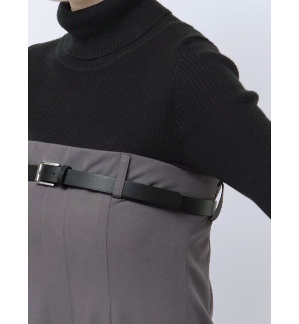 LAGUNAMOON「ベルトセットベアオールインワン」|ワンピース|