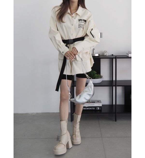 EVRIS「ステッチショートブーツ」|ショートブーツ|