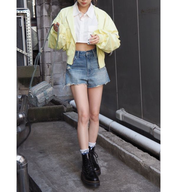 EVRIS「BIGポケットショートMA-1」|ブルゾン・スタジャン|