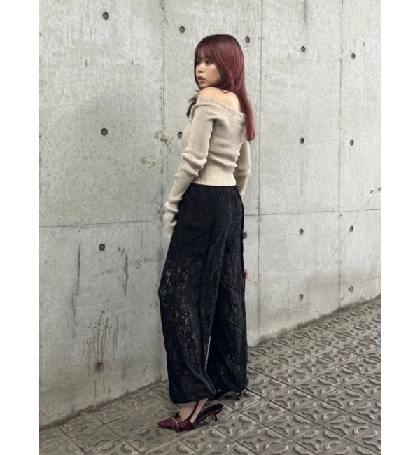 EVRIS「レースパラシュートパンツ」|その他|