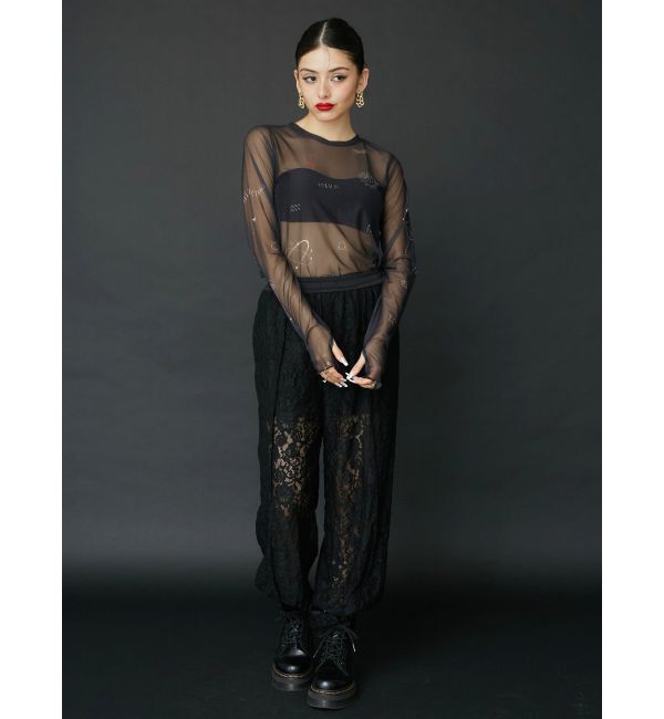 EVRIS「レースパラシュートパンツ」|その他|