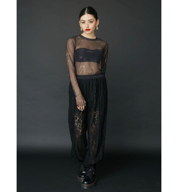 EVRIS「レースパラシュートパンツ」|その他|