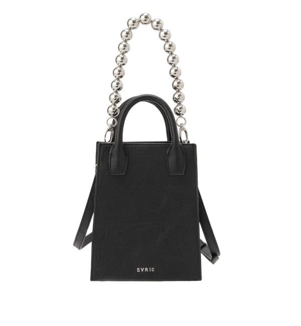 EVRIS「ボールチェーンモチーフスクエアショルダーBAG」|ショルダー・メッセンジャー|