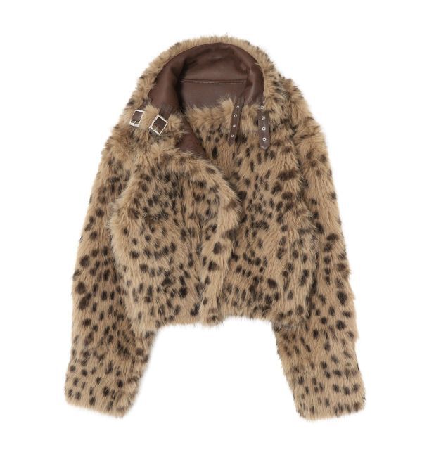 EVRIS「【SNSでバズり中】リバーシブルフェイクファーブルゾン」|ブルゾン・スタジャン|