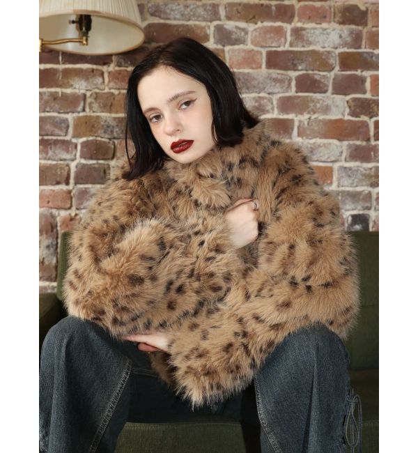 EVRIS「【SNSでバズり中】リバーシブルフェイクファーブルゾン」|ブルゾン・スタジャン|