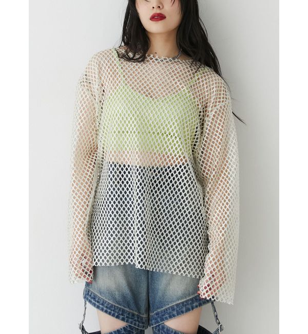 jouetie「バックオープンラメブラレット」|キャミソール|