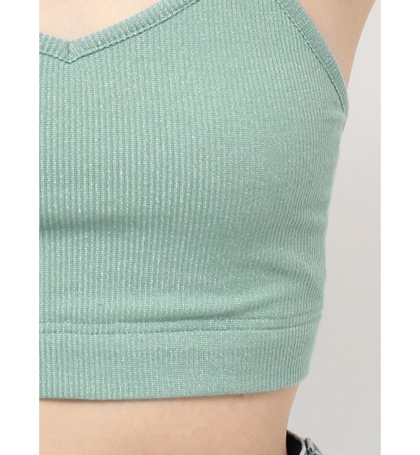 jouetie「バックオープンラメブラレット」|キャミソール|