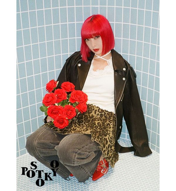 jouetie「【PosTokyo】Real leather riders」|ブルゾン・スタジャン|