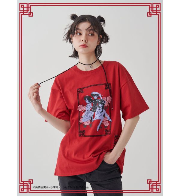 jouetie「【TVアニメ『らんま1/2』jouetie】チャイナグラフィックTシャツ」|Tシャツ・カットソー|