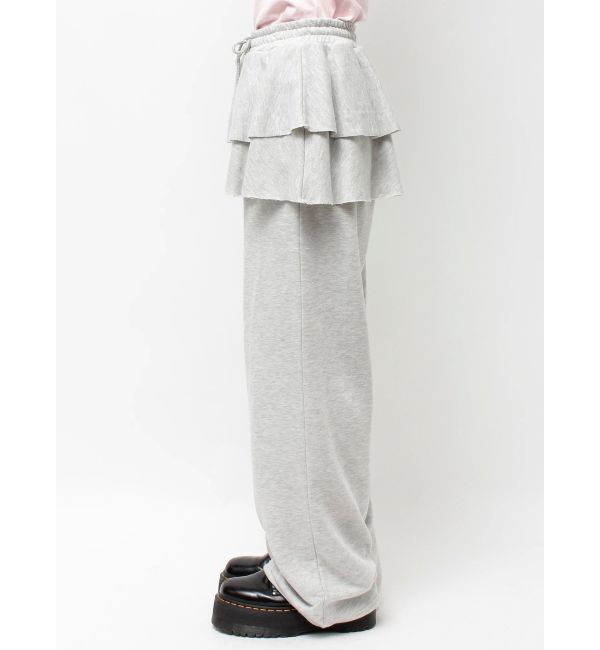 jouetie「スカートレイヤードスウェットパンツ」|その他|