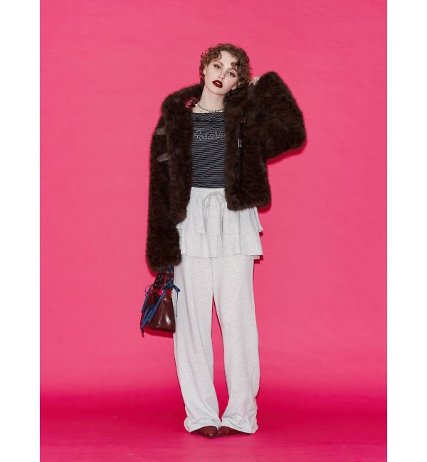 jouetie「スカートレイヤードスウェットパンツ」|その他|