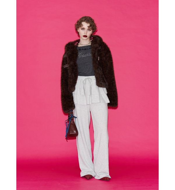 jouetie「スカートレイヤードスウェットパンツ」|その他|