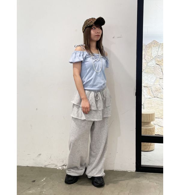 jouetie「レースドッキングリボントップス」|Tシャツ・カットソー|