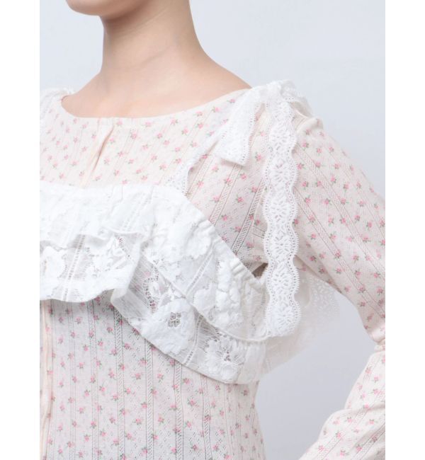 merry jenny「レースティアードビスチェ」|キャミソール|