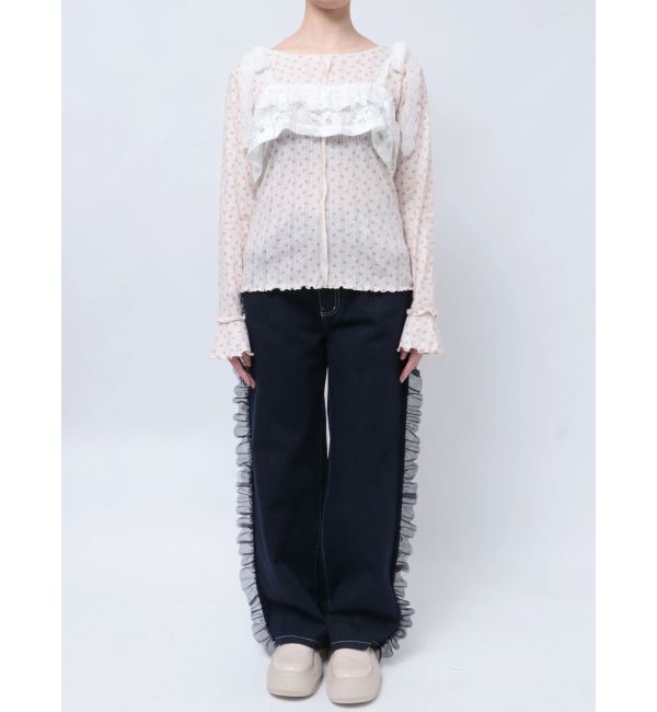 merry jenny「レースティアードビスチェ」|キャミソール|