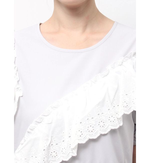 merry jenny「フリルコットンワンピース」|ワンピース|