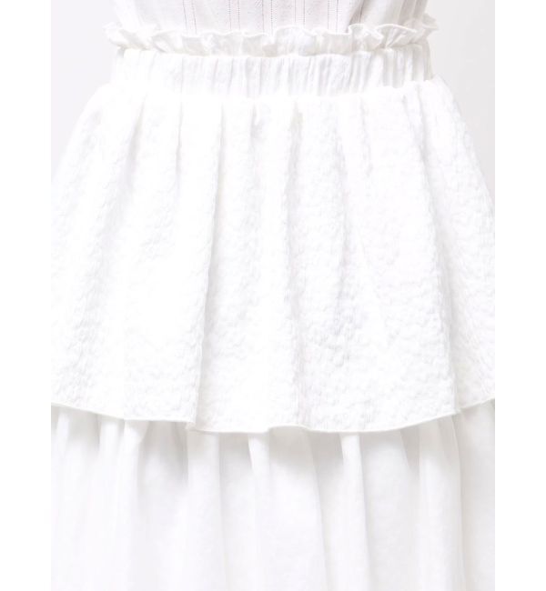 merry jenny「チュールドッキングティアードスカート」|スカート|