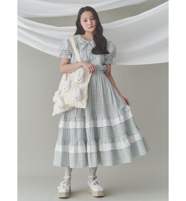 merry jenny「ribbon balletジュートウェッジサンダル」|サンダル|