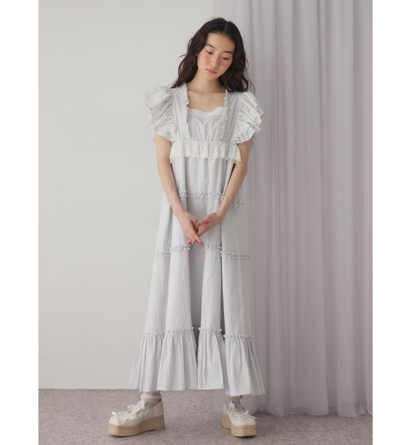 merry jenny「ribbon balletジュートウェッジサンダル」|サンダル|