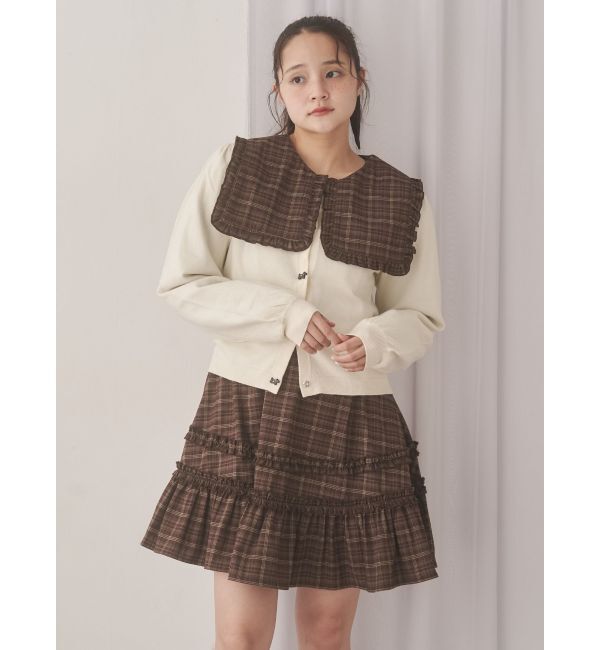 merry jenny「terrier button knit cardigan」|カーディガン|