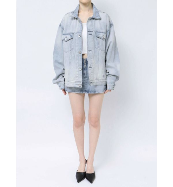 GYDA「UNDER SLEEVEラインデニムGジャン」|ブルゾン・スタジャン|