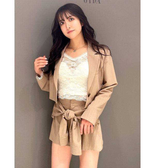 GYDA「2WAYレースTOPS」|Tシャツ・カットソー|