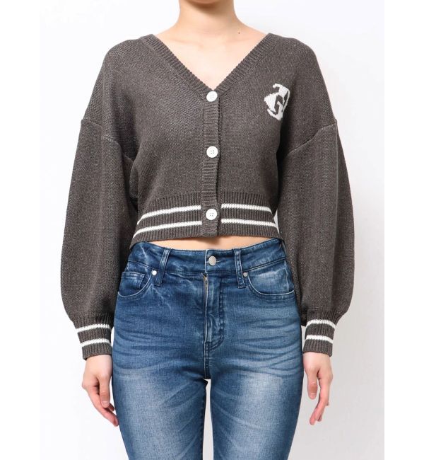 GYDA「GD LINEニットカーディガン」|カーディガン|