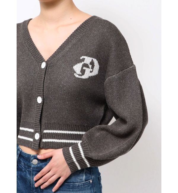 GYDA「GD LINEニットカーディガン」|カーディガン|