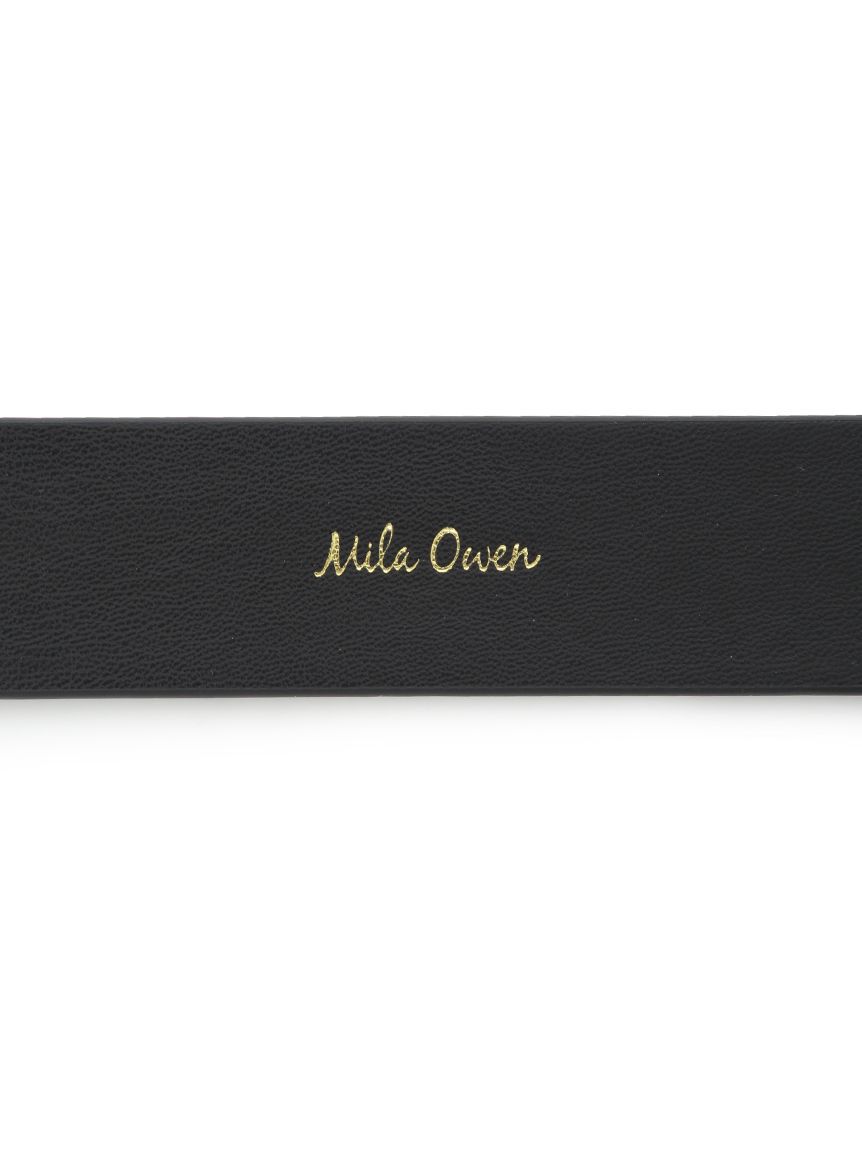 Mila Owen「ラウンドバックルダブルサルカンベルト」|ベルト|