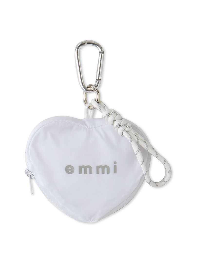 emmi atelier「【10th】ハートチャーム付きエコバッグ」|エコバッグ|