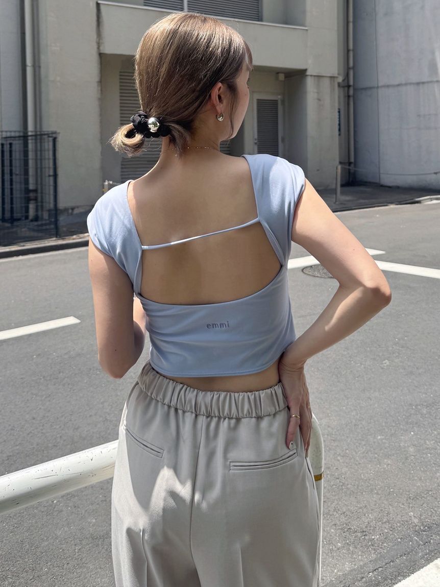 emmi yoga「サステナレッチUnity ブラトップス」|キャミソール|BLU