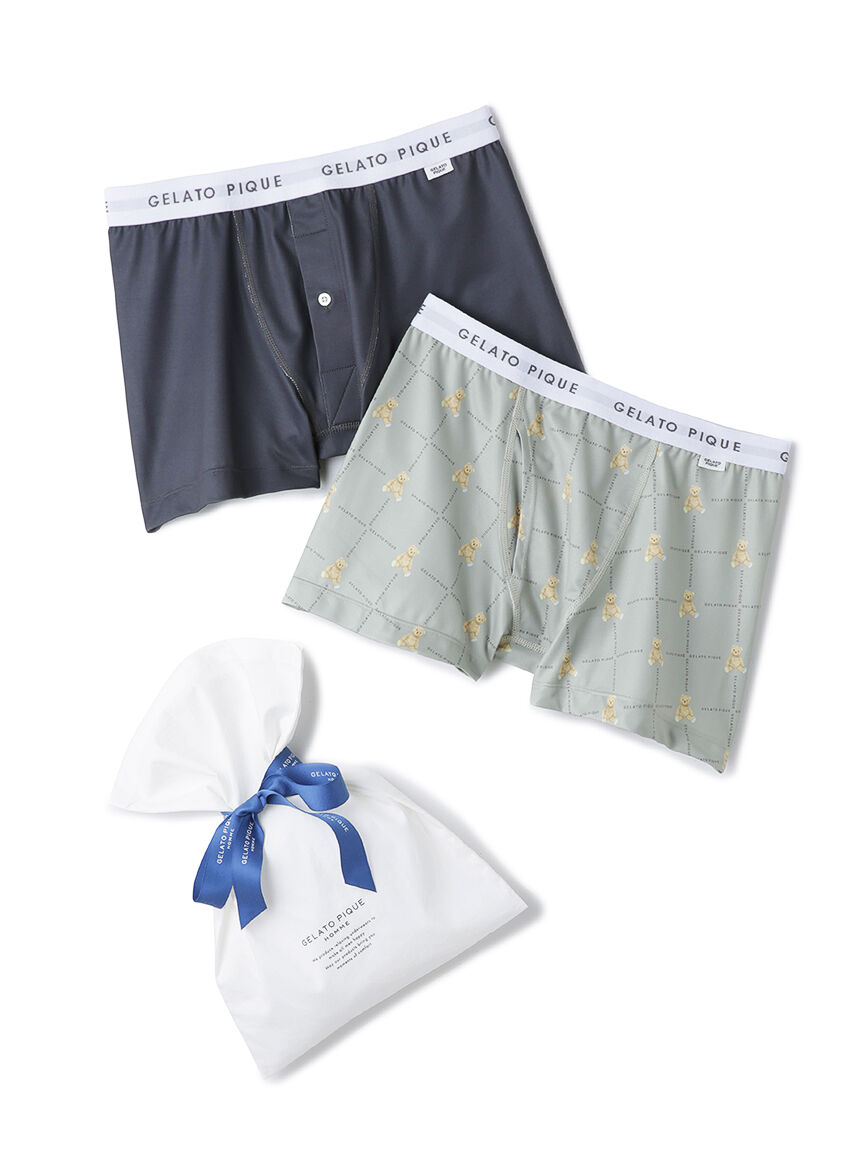 GELATO PIQUE HOMME「【ONLINE限定】【HOMME】ボクサーパンツ2枚SET」|インナー|